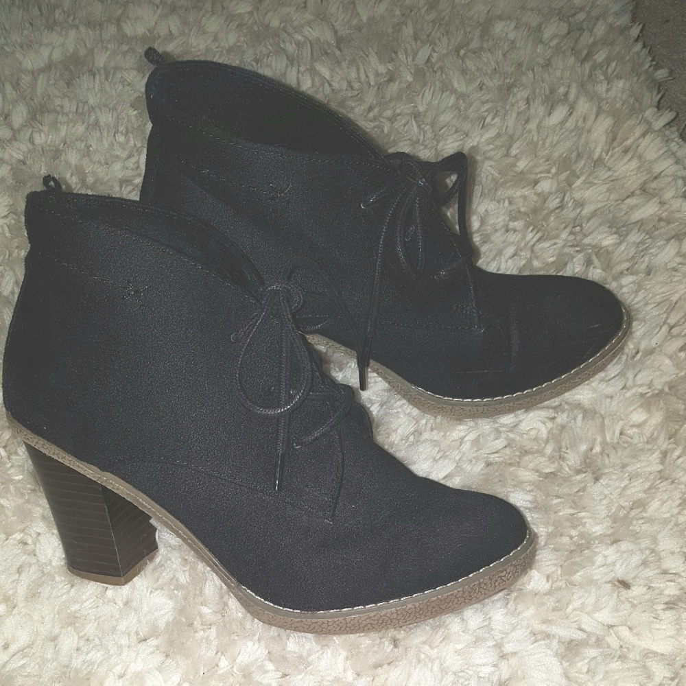 Black Sueded Booties